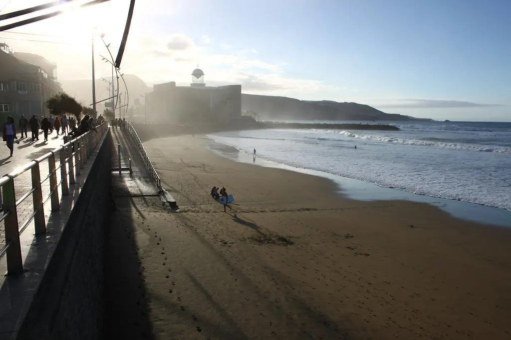Junto a la Playa y el Auditorio Las Palmas de Gran Canaria